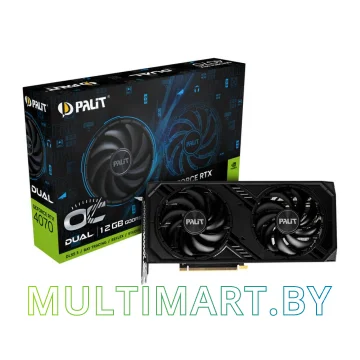 Видеокарта Palit GeForce RTX 4070 Dual OC 12GB GDDR6 (NE64070S19K9-1048D) картинка 10